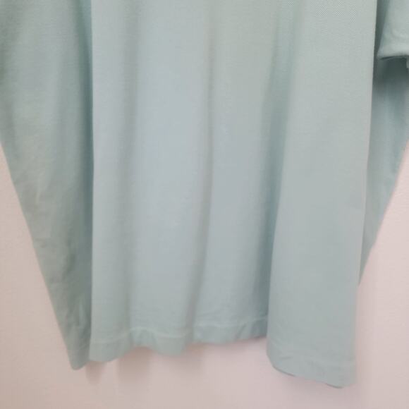 Lacoste Polo Shirt Sz 9 4XL Classic Fit Shortsleeve Blue 100% Cotton Preppy Golf - Picture 4 of 15